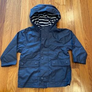 NWT BABY GAP Toddler Jersey-Lined Raincoat